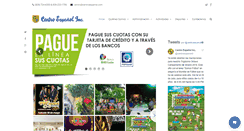 Desktop Screenshot of centroespanol.com